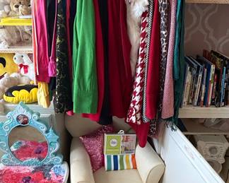 Children's Upholstered Club Chair