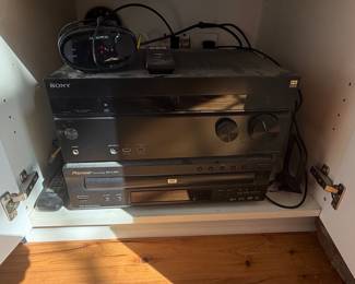 Sony STR-DN1050 AV Receiver and Pioneer DV-C503 DVD Player
