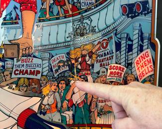 Bally Captain Fantastic and the Brown Dirt Cowboy Pinball Machine
