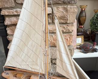 Vintage Pen Duick Model Yacht