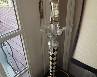 MacKenzie-Childs Style Harlequin Table Lamp