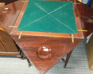 Early 29th century card/ game table