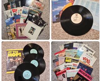 154 VintageVinylLPCollectionMixedArtistsClassicRecordLot