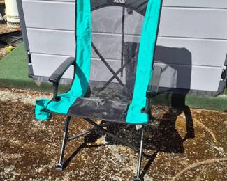 227 TimberRidgeFoldingPortableCampingChairwithPouch