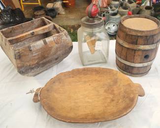 Wooden Dough Bowls