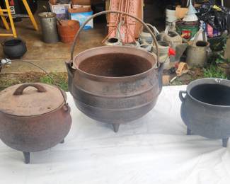 More Cast Iron Pots