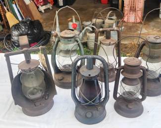 Vintage Kerosene Lantern Collection