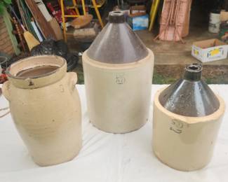 Pottery Jugs & Crocks