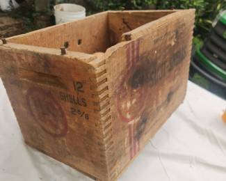 Wooden Ammo Boxes