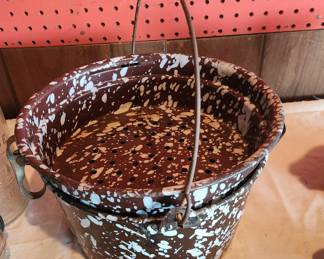 Brown Graniteware