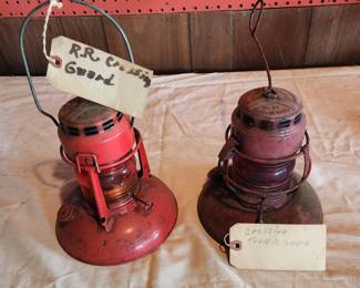Railroad Crossing Lanterns