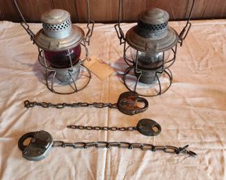 Railroad Locks & Lanterns