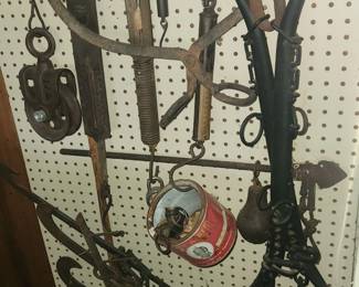 Brass Scales & Horse Hames & Bits