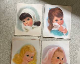 Vintage "Northern Girls" art refers to the iconic mid-century promotional lithographs created by artist Frances Hook for Northern Paper Mills (Northern Tissue) starting in the late 1950s and 1960s