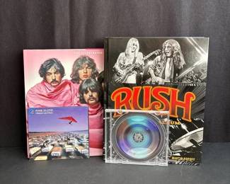 Pink Floyd * RUSH * CD’s * Hardcover Books