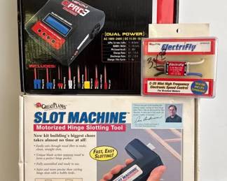 NIB PRO3 AC/DC Charger & Electrifly Speed Control * Motorized Slot Machine For Airplane Kits