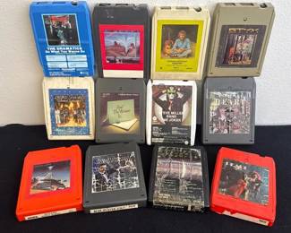Lot Of 8 Track Tapes * Styx, Heart, BOC, Gordon Lightfoot