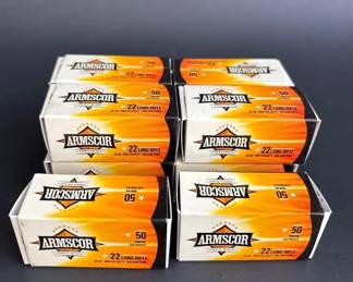10 Boxes ARMSCOR 50ct 22 Long Rifle Bullets Ammo 36GR High Velocity Hollow Point