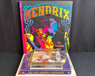 Jimi Hendrix Music Lot * New Jimi Hendrix Experience Disc Set * Books * Voodoo Soup CD