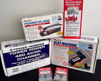 Tower Hobbies AC/DC Charger & Power Plane * NIB Motorized Slot Machine For Airplane Kits