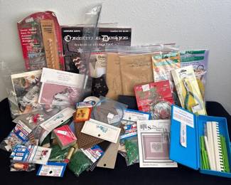 Great New Craft Supplies In Packages * Christmas Miniature Theme, Hand Tools & More!