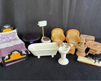 Variety of Dollhouse Furniture * 5 Different Sets and Sizes