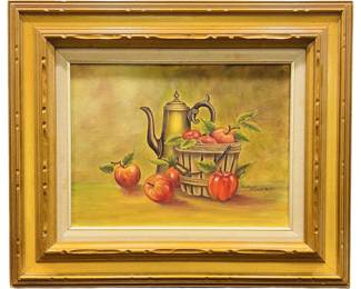Beautiful Constance Dursin Signed Still Life Oil