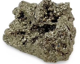 Natural Pyrite Cluster