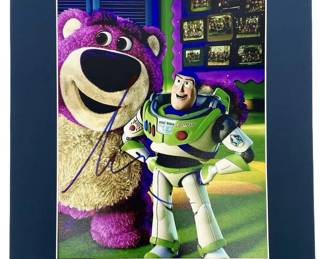 Autographed Tim Allen Buzz Lightyear Photo & CoA