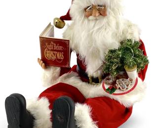 Karen Didion Original Santa Clause Sculpture