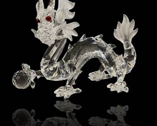 1997 Swarovski Crystal Chinese Dragon