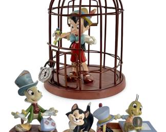 Walt Disney Classics Porcelain Pinocchio Set