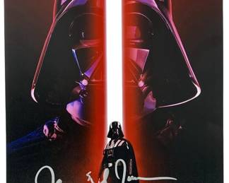 James Earl Jones Signed Darth Vader Photo + CoA