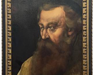 Signed Goldner Portrait Oil painting