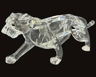 Swarovski Crystal Lioness Figurine