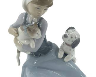 1978 Lladro Porcelain “Little Friskies" Figure