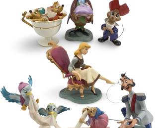 7pc WDCC Porcelain Cinderella Collection