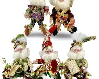 5pc Mark Roberts Holiday Fairies