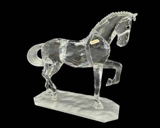Swarovski Arabian Stallion Crystal Horse