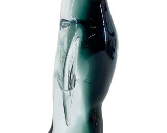 Art Glass Penguin Paperweight