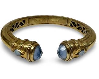 Julie Vos 24Kt Gold Plated Chalcedony Cannes