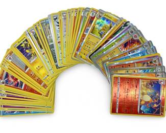 58pc Rare Star Pokémon Card Collection