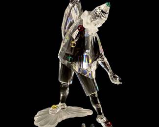 Swarovski Annual Ed. 1999 Crystal Pierrot Figure