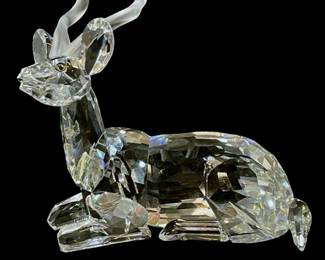 1994 Swarovski Crystal Kudu Figure