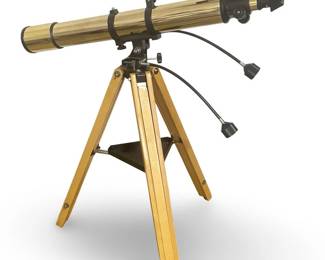 Celestron Ambassador Brass Refractor Telescope