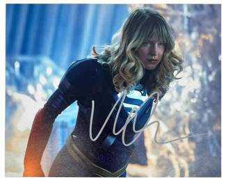 Melissa Benoist Autograohed Photo with CoA
