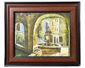 Signed Paul Hunter Oil on Canvas