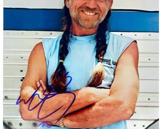 Signed Willie Nelson Photo with CoA