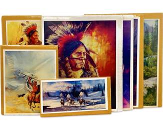 Signed Prints Pat McAcllister Lot (7)