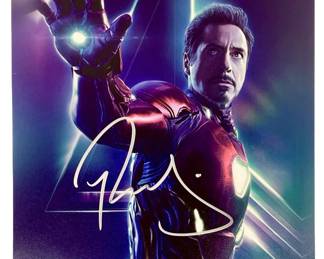 Robert Downey Jr. Signed Iron Man Photo & CoA